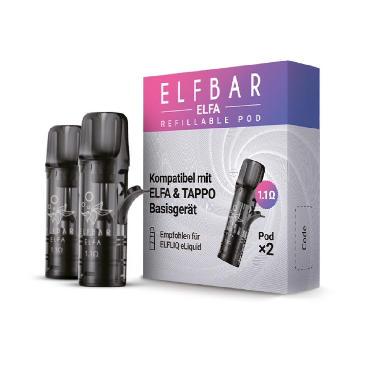elfbar pods großhandel ELFA Elf Bar Empty Pods Refillable Pods Wholesale