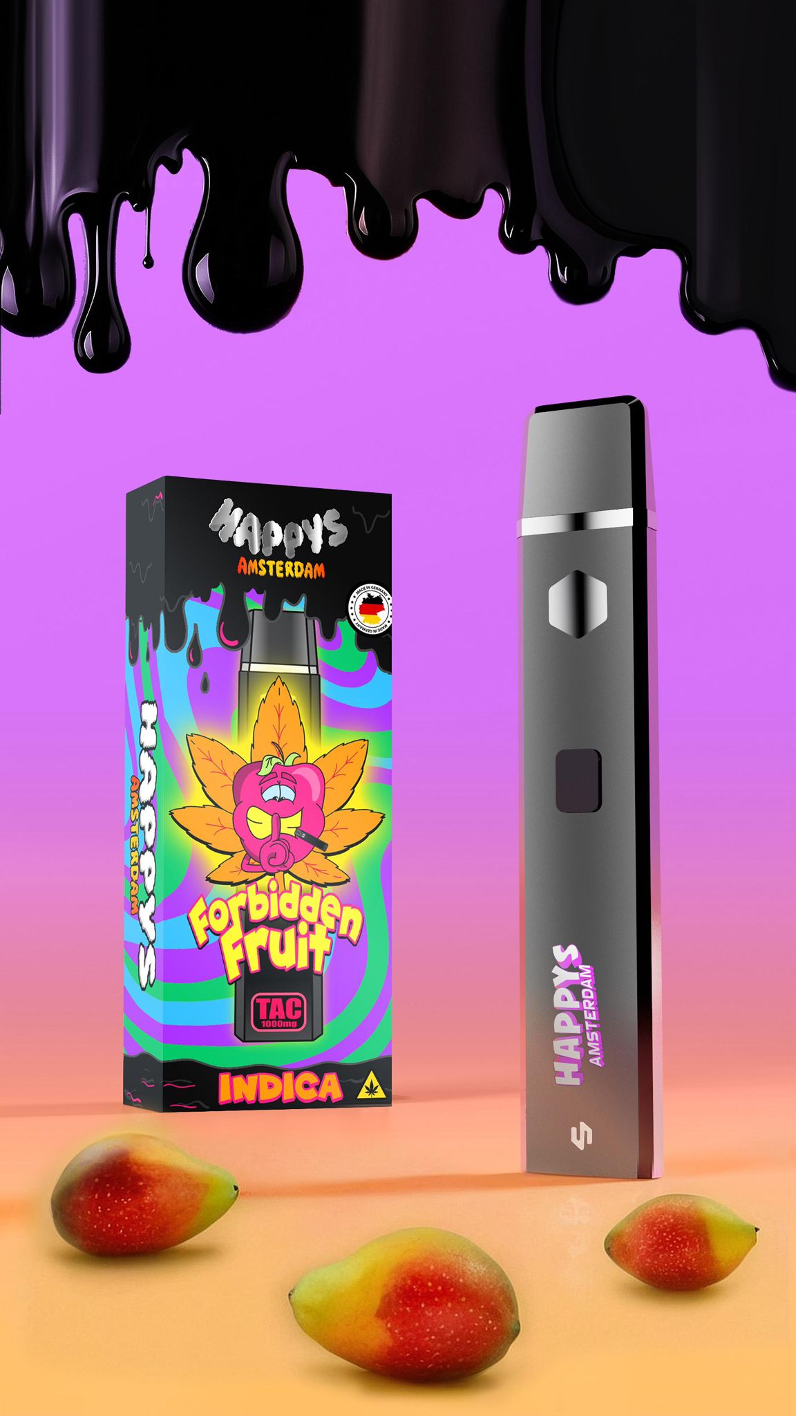 Happys Amsterdam TAC Forbidden Fruit Grohandel Happys Amsterdam TAC Forbidden Fruit Grohandel
