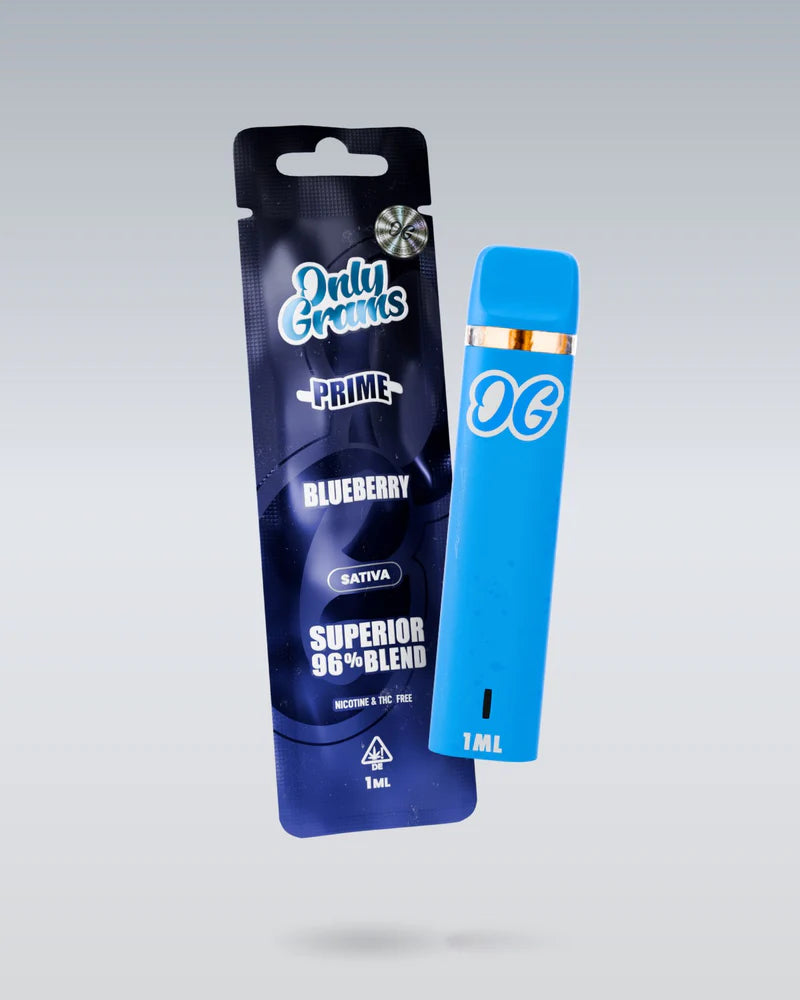 OnlyGrams® Superior Blend 96% Blueberry Vapes