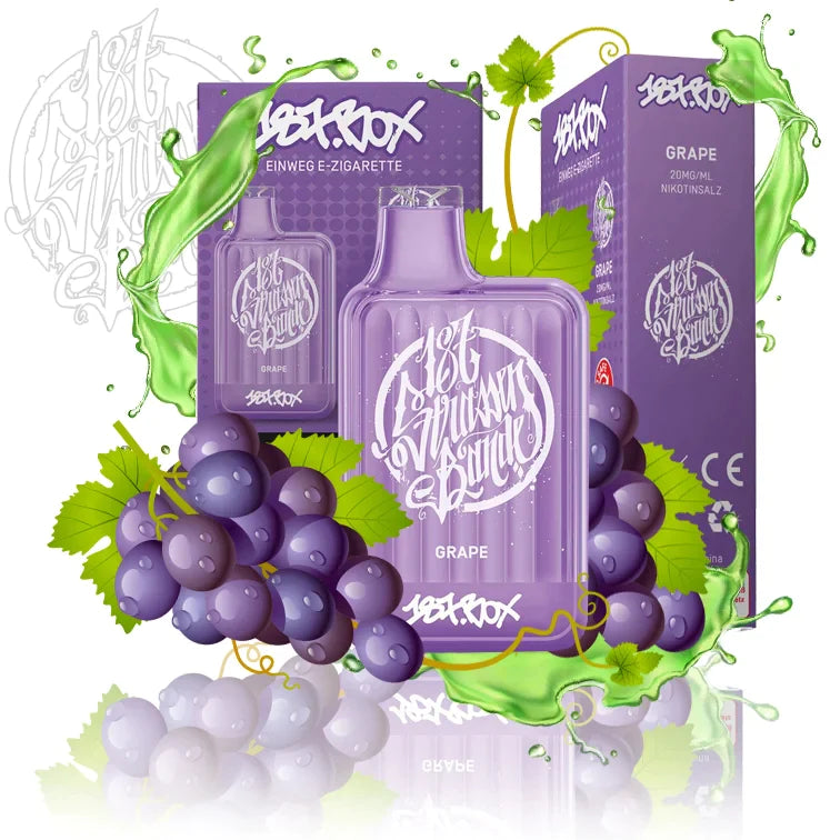 187 Straßenbande Box Vapes Grape im Großhandel kaufen 2