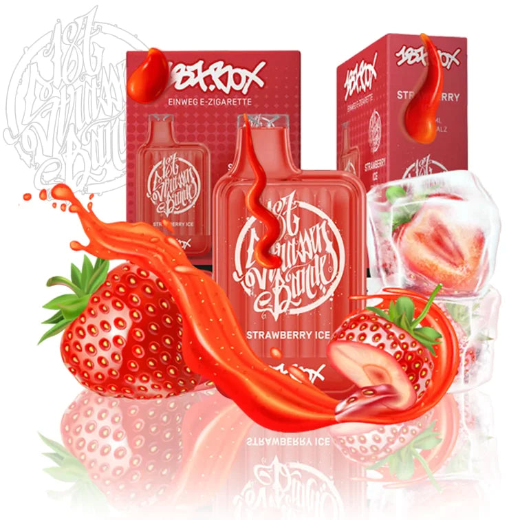 187 Straßenbande Box Vapes Strawberry Ice im Großhandel kaufen 2