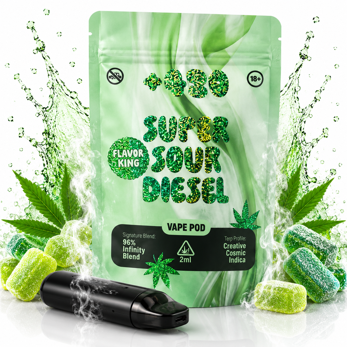 +420 Pod | Sour Diesel grosshandel