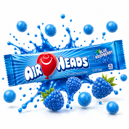 Airheads | Blue Raspberry 15,6g