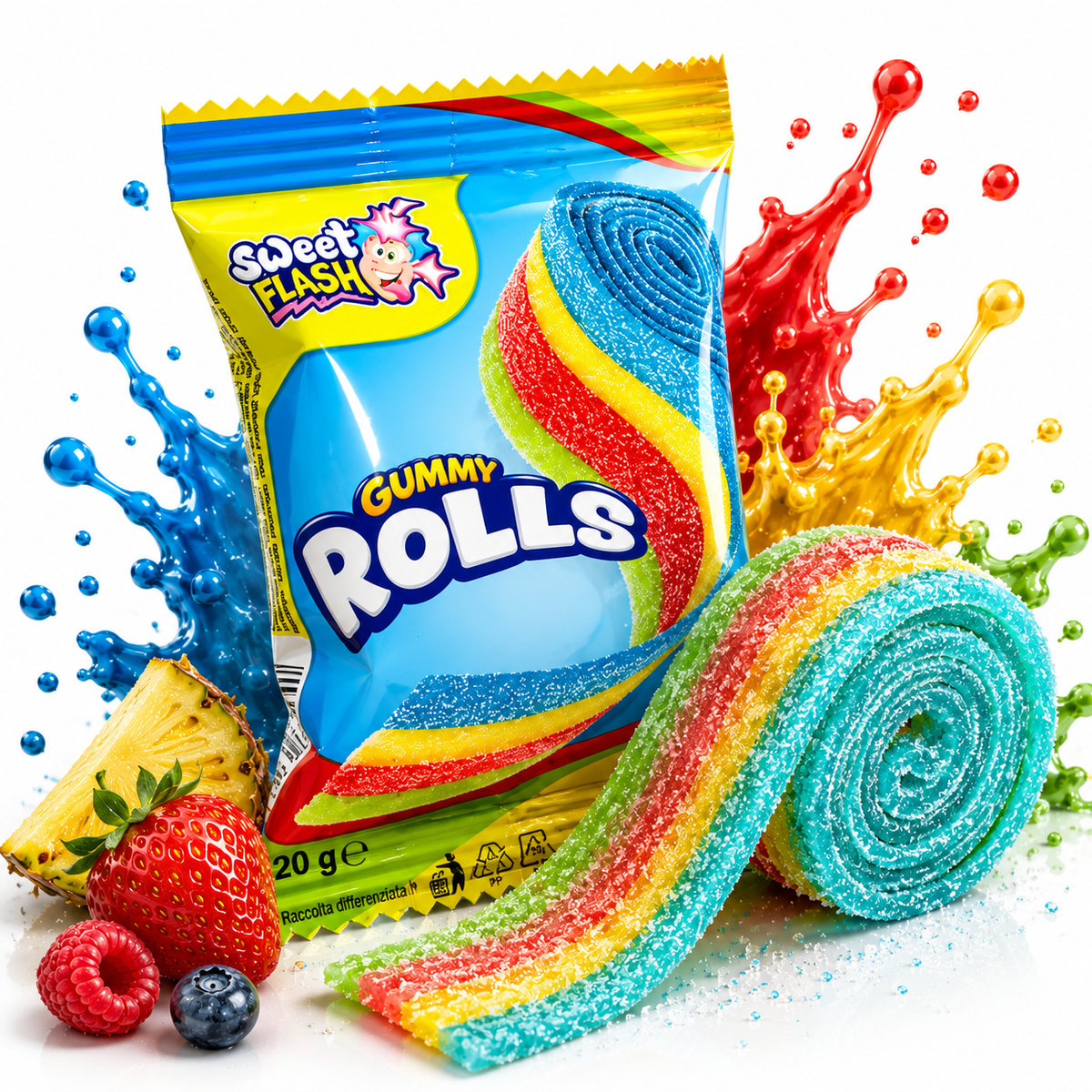 Alxs | Gummy Rolls 20g grosshandel