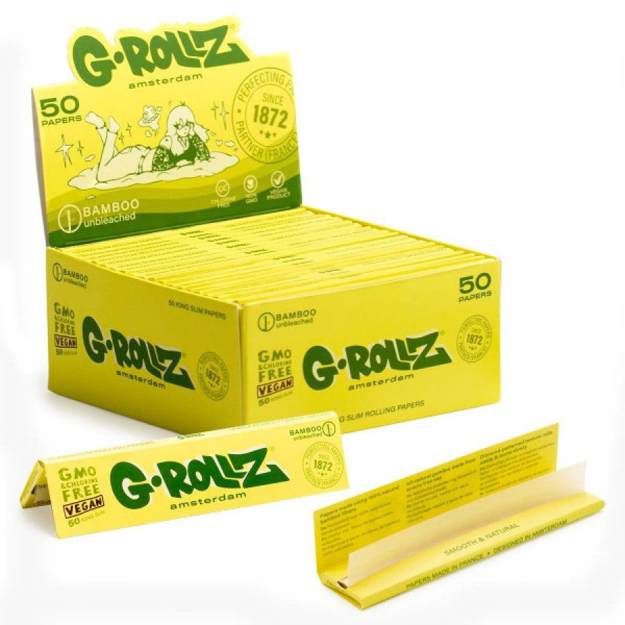 Bamboo Unbleached King Size Papers von G-ROLLZ Großhandel B2B