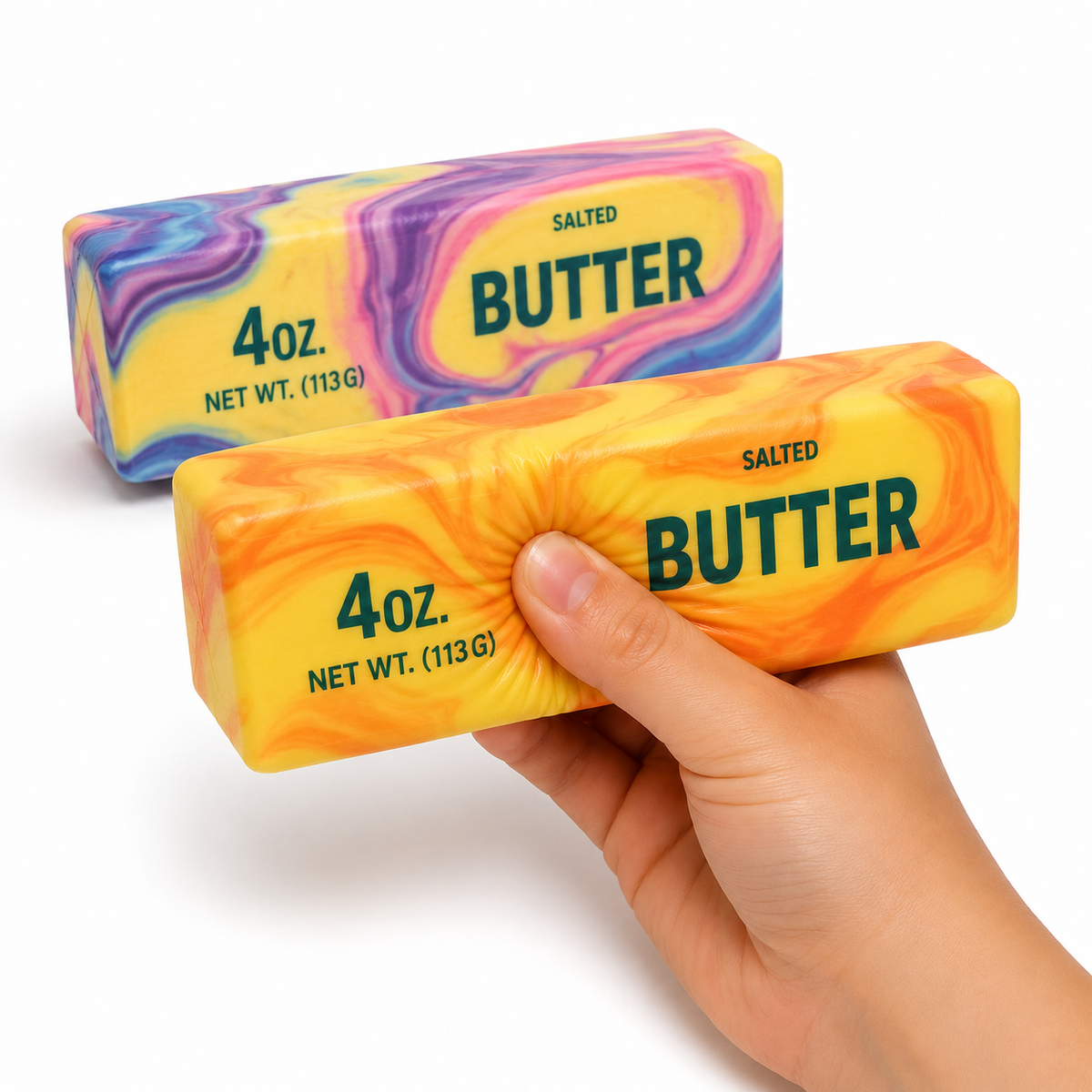 Butter Squishy | Marmor-Mix🌀 grosshandel