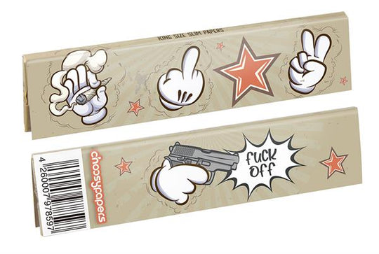 Comic Hands King Size Slim Papers | Choosypapers