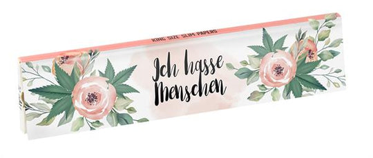 Ich hasse Menschen King Size Slim Papers | Choosypapers