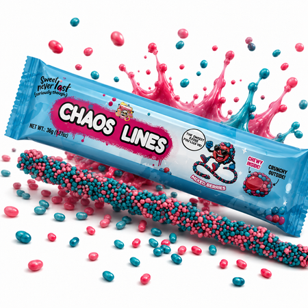 Chaos Candy | Chaos Lines | Mixed Berries 26g grosshandel
