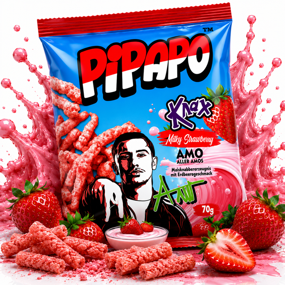 Pipapo | Knax | Milky Strawberry 70g