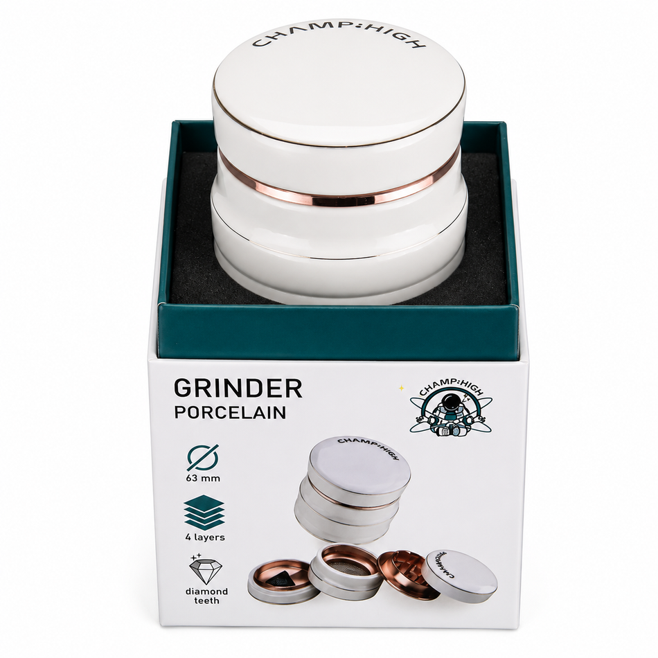 Champ High Porzellan-Grinder 4-tlg