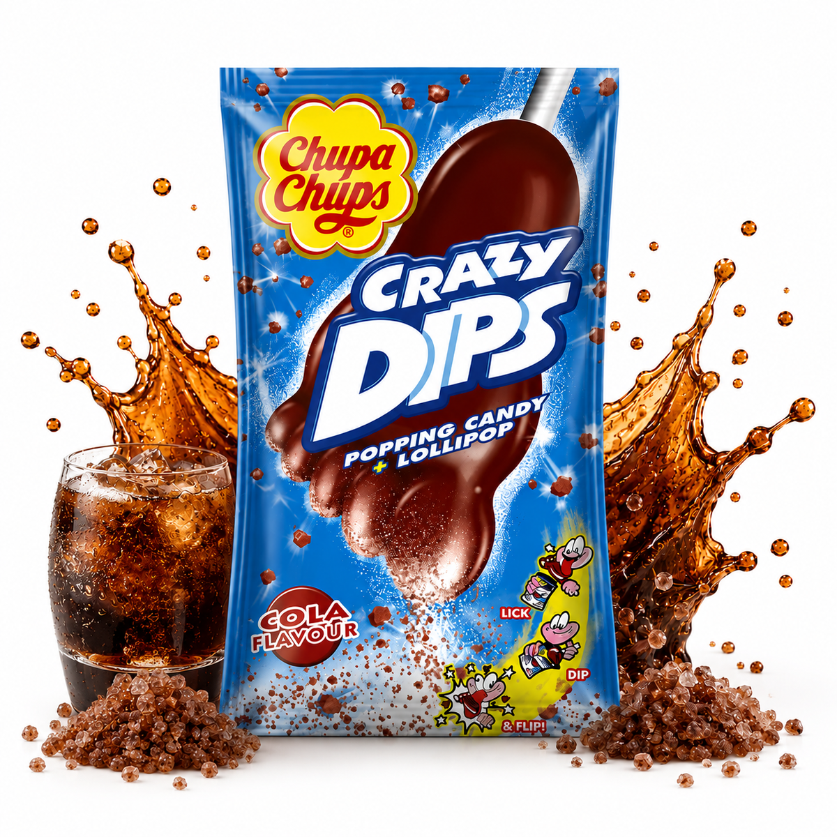 Chupa Chups | Crazy Dips Cola 14g grosshandel