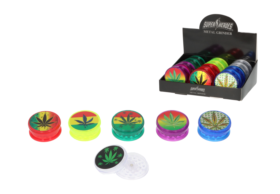 Dreamliner Grinder 2-Teilig | Hanfblatt Motive