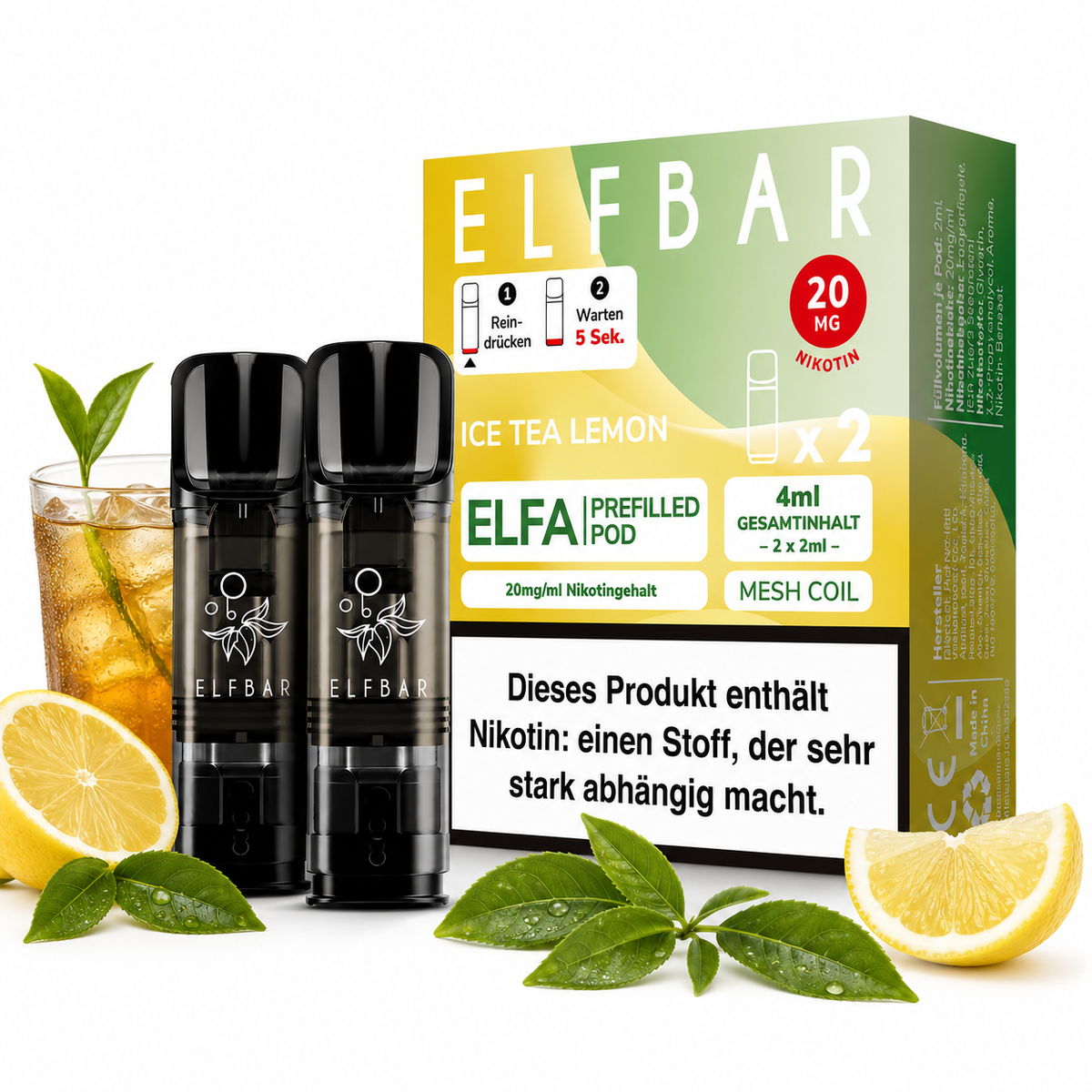ELFA Pods | Ice Tea Lemon grosshandel
