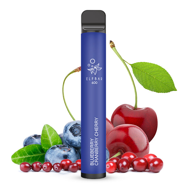 Elfbar 600 E-Zigarette Vape Blueberry Cranberry Cherry im Großhandel kaufen