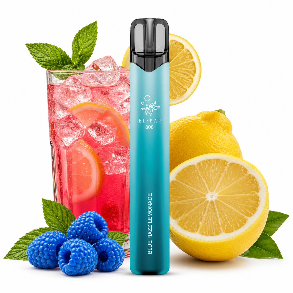 Elfbar 800 | Blue Razz Lemonade Nikotinfrei grosshandel