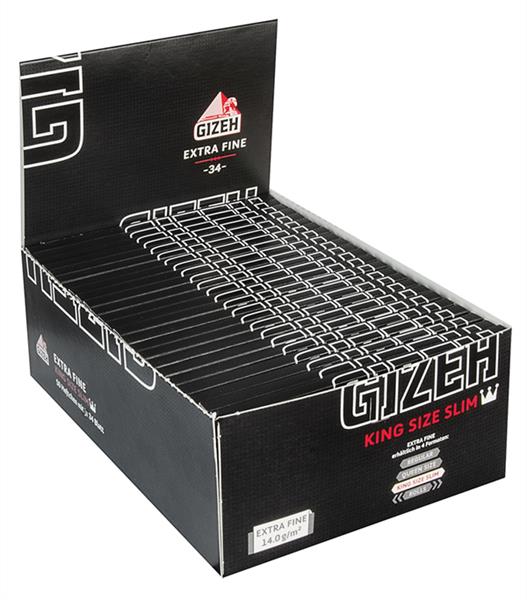 EXTRA FINE King Size Slim Papers von GIZEH im Großhandel B2B günstig kaufen