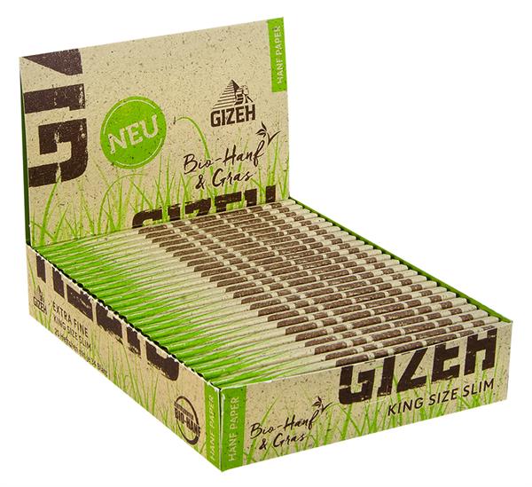 Hanf & Gras King Size Slim Zigarettenpapers von GIZEH im Großhandel B2B günstig kaufen