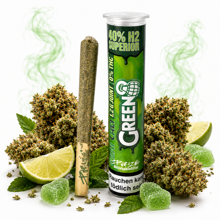 Green8 Pre-Rolls | 40% H2 Superior | Sushi Cali 1,2g grosshandel