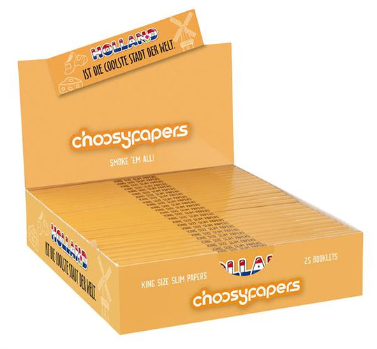 Holland King Size Slim Papers | Choosypapers Großhandel B2B