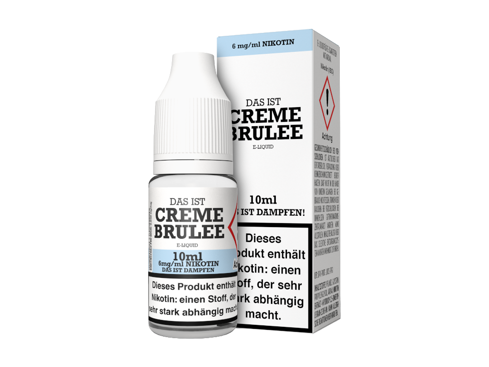Das ist Dampfen - Creme Brulee E-Zigaretten Liquid