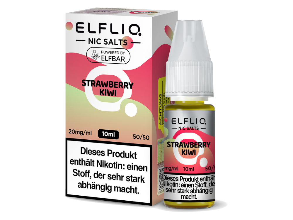 ELFLIQ | Strawberry Kiwi | Nikotinsalz Liquid | 10ml