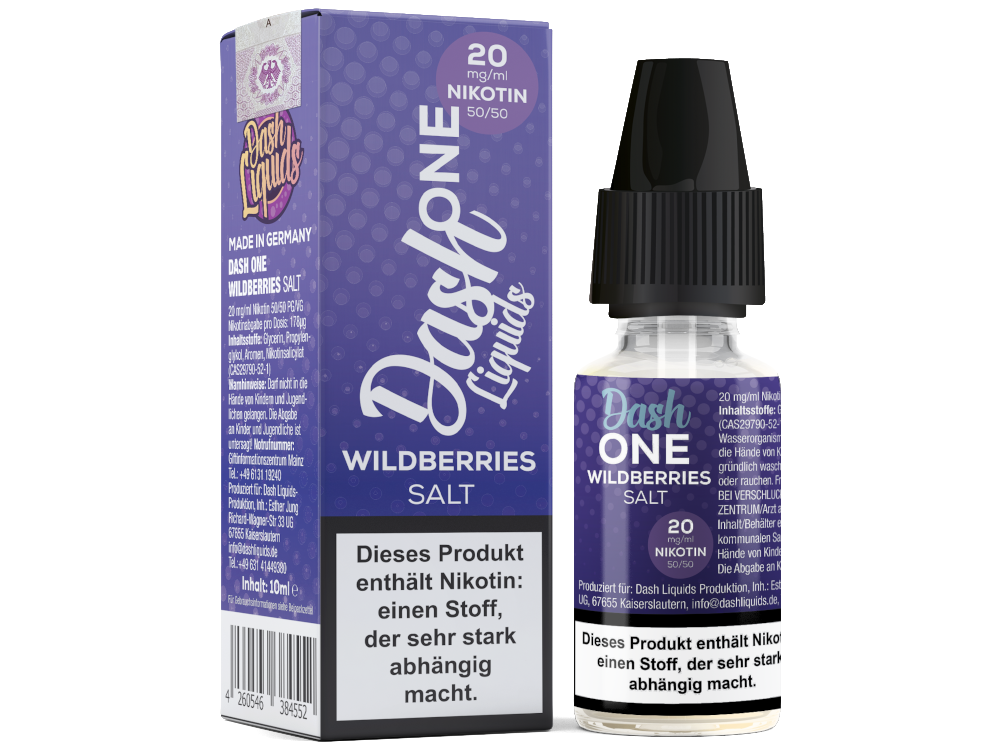 Dash Liquids - One - Wildberries - Nikotinsalz Liquid
