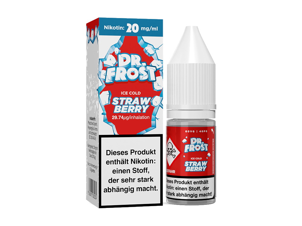 Dr. Frost - Ice Cold - Nikotinsalz Liquid - Strawberry