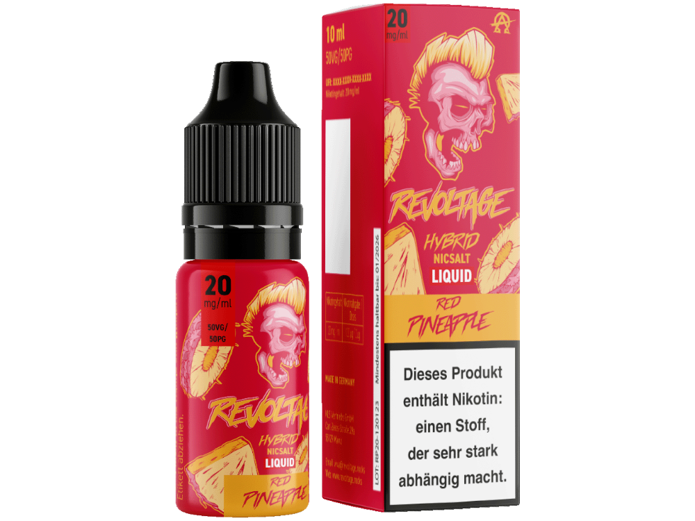 Revoltage - Tobacco Gold - Hybrid Nikotinsalz Liquid - Red Pineapple