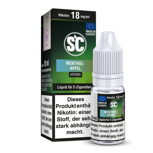 SC - Menthol-Apfel E-Zigaretten Liquid