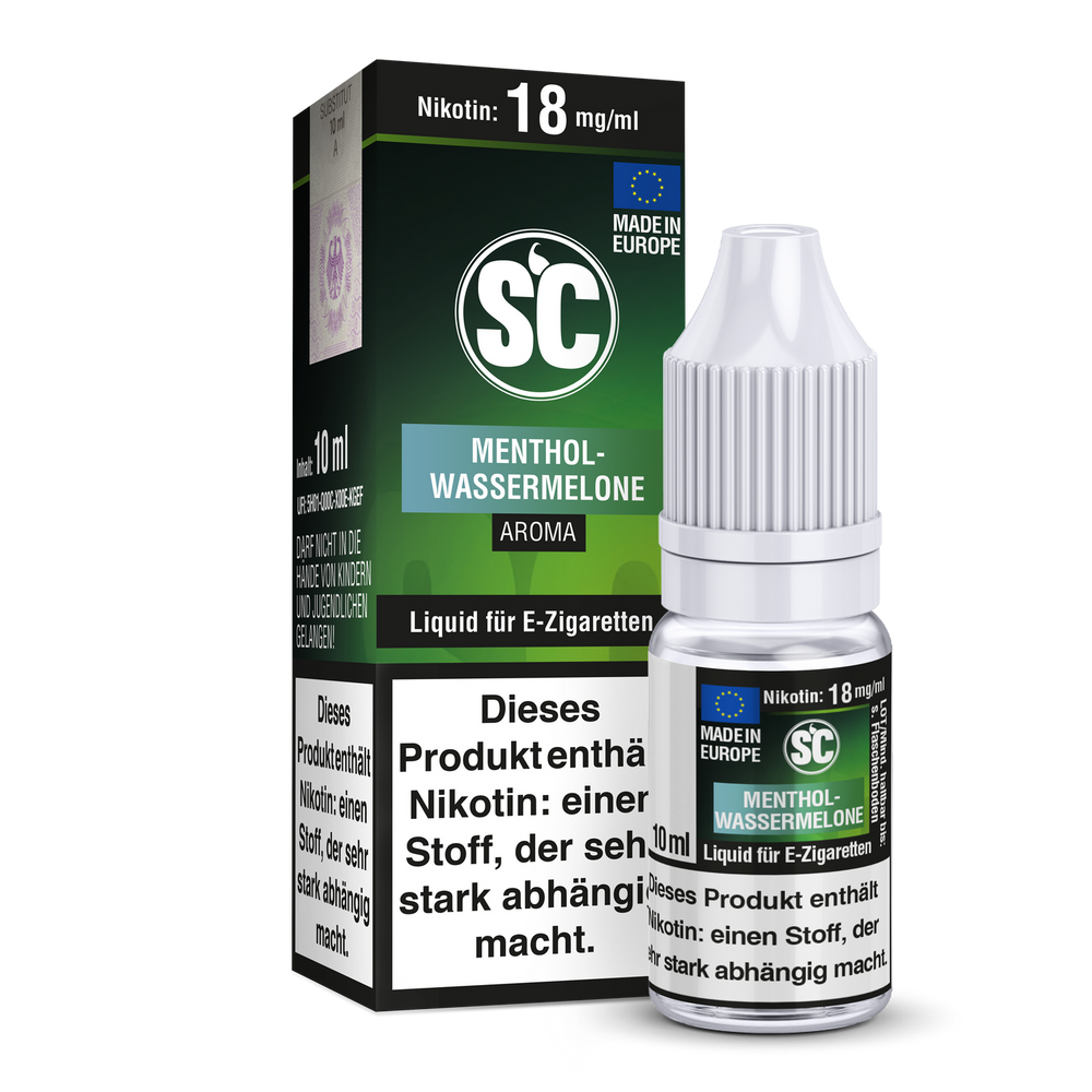 SC - Menthol-Wassermelone E-Zigaretten Liquid