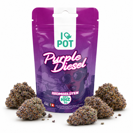 I LOVE POT HHZ Blüten | Purple Diesel grosshandel