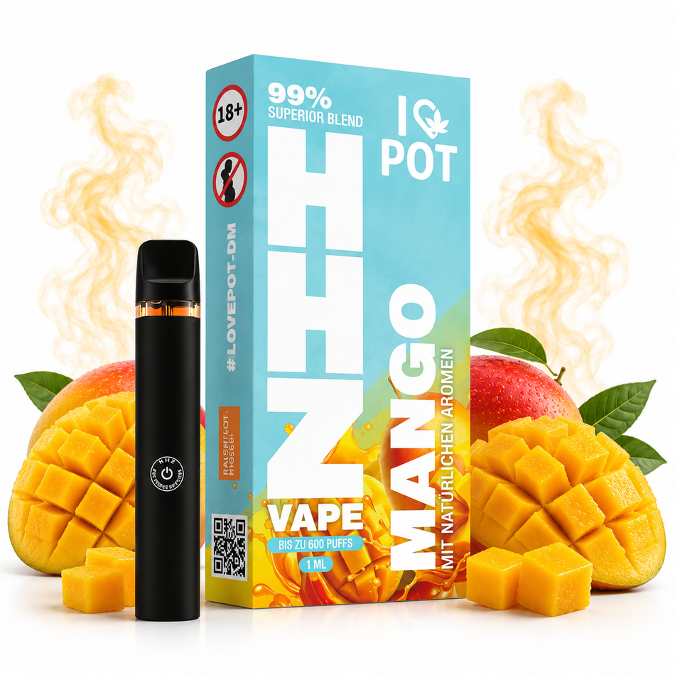I LOVE POT HHZ VAPE | Mango 1ml grosshandel