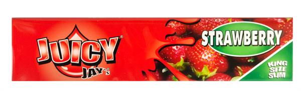 Strawberry King Size Slim Papers | Juicy Jays