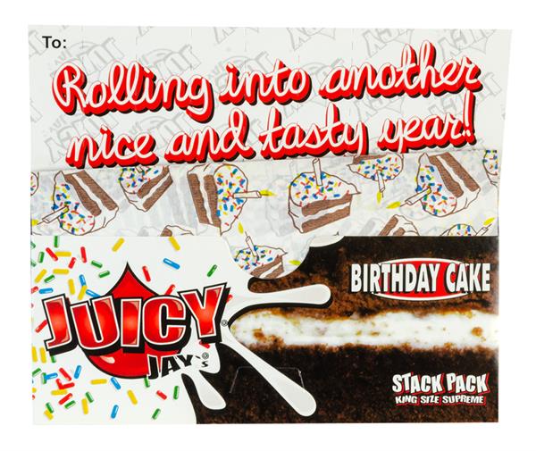 Birthday Cake King Size Slim Papers | Juicy Jays