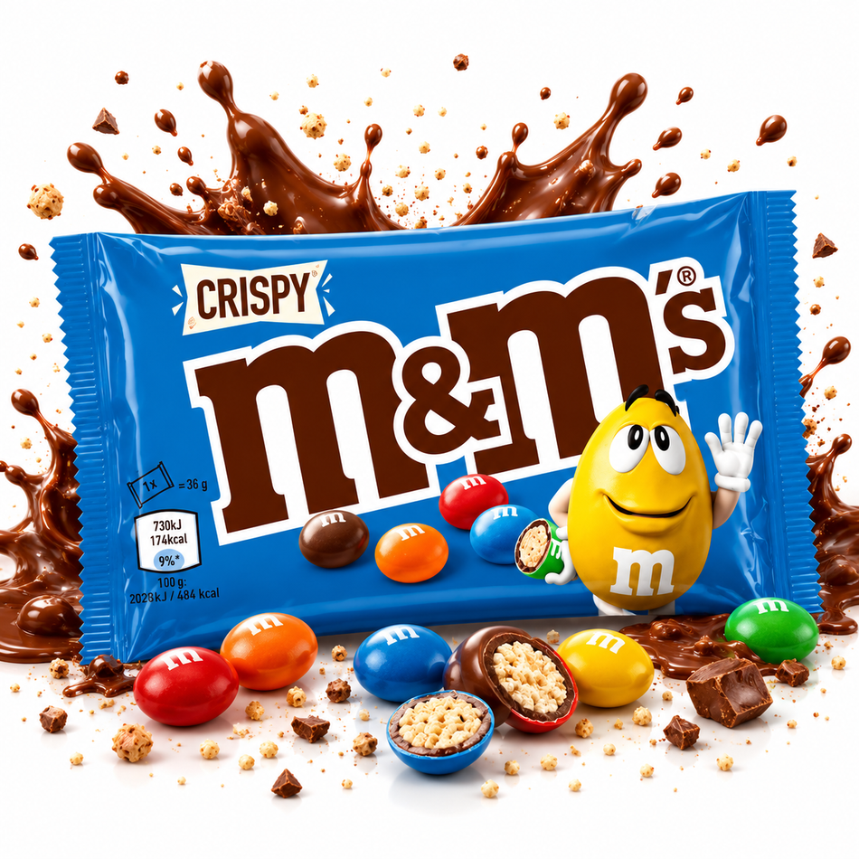 M&M´s | Crispy 36g grosshandel