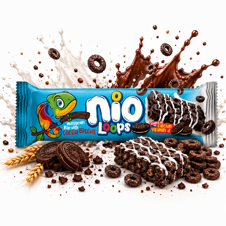 NIO | Loops Bar | Cocoa Biscuit 23g grosshandel