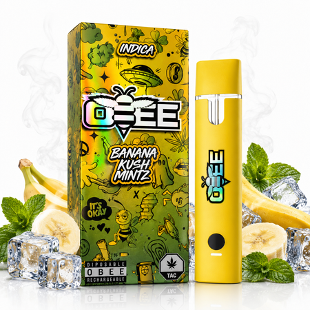 OBEE 🐝💨 | Banana Kush Minitz 🍌🌿 grosshandel