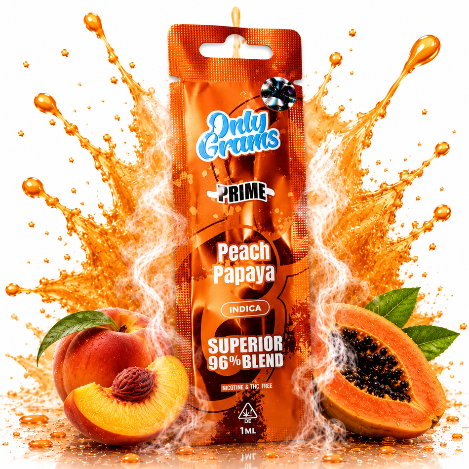 OnlyGrams® | Superior Blend 96% | Peach Papaya grosshandel