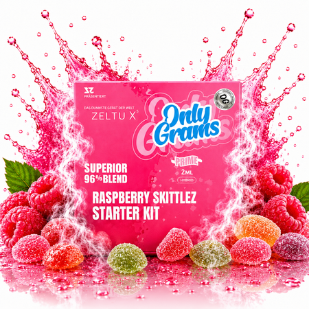OnlyGrams® | Superior Pod SET 96% | Raspberry Skittlez 2ml grosshandel 1