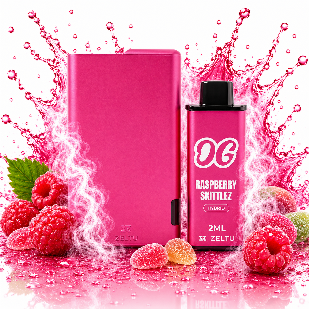 OnlyGrams® | Superior Pod SET 96% | Raspberry Skittlez 2ml grosshandel 2