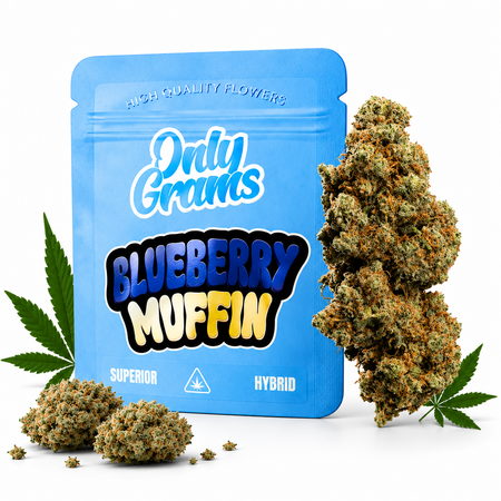 Only Grams Blüten | 40% Superior Blend | Blueberry Muffin 1g grosshandel