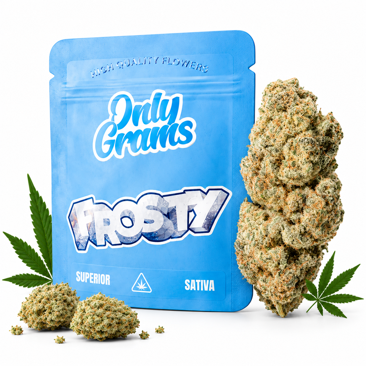 Only Grams Blüten | 40% Superior Blend | Frosty 1g grosshandel