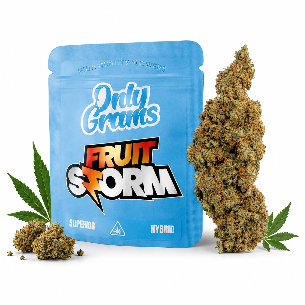 Only Grams Blüten | 40% Superior Blend | Fruit Storm 1g grosshandel