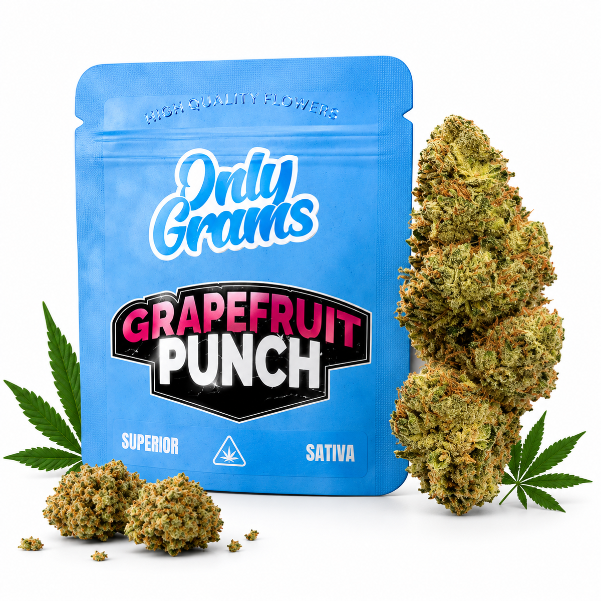 Only Grams Blüten | 40% Superior Blend | Grapefruit Punch 1g grosshandel