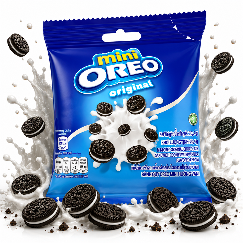 Oreo | Minis Vanilla 20,4g grosshandel