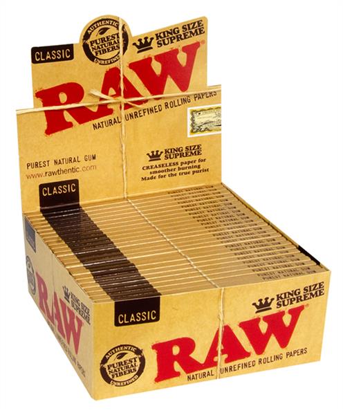 Classic King Size Supreme Papers RAW Großhandel B2B