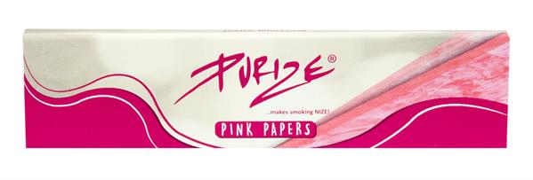 PINK King Size Slim Ultra Fine Papers | Box of 40 | PURIZE®