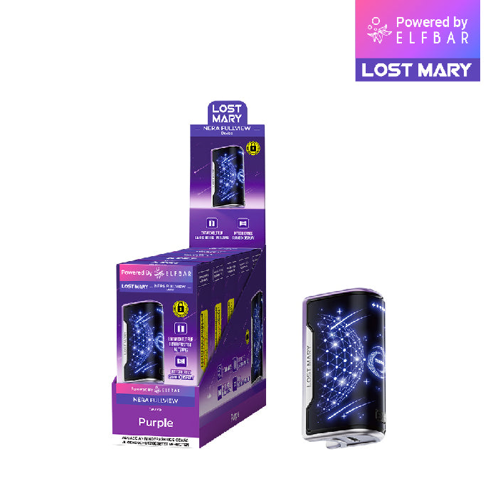 Lost Mary Nera Max | Akku Purple by Elfbar 5er Pack