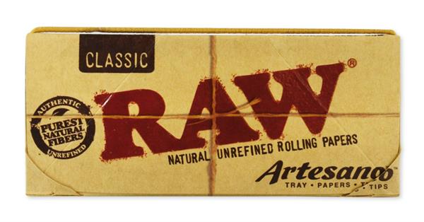 Classic Artesano King Size Slim Papers + Filtertips | RAW